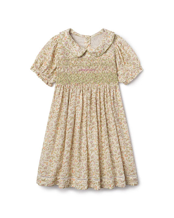 Emmy Dress in Honey Blooms | Baybala