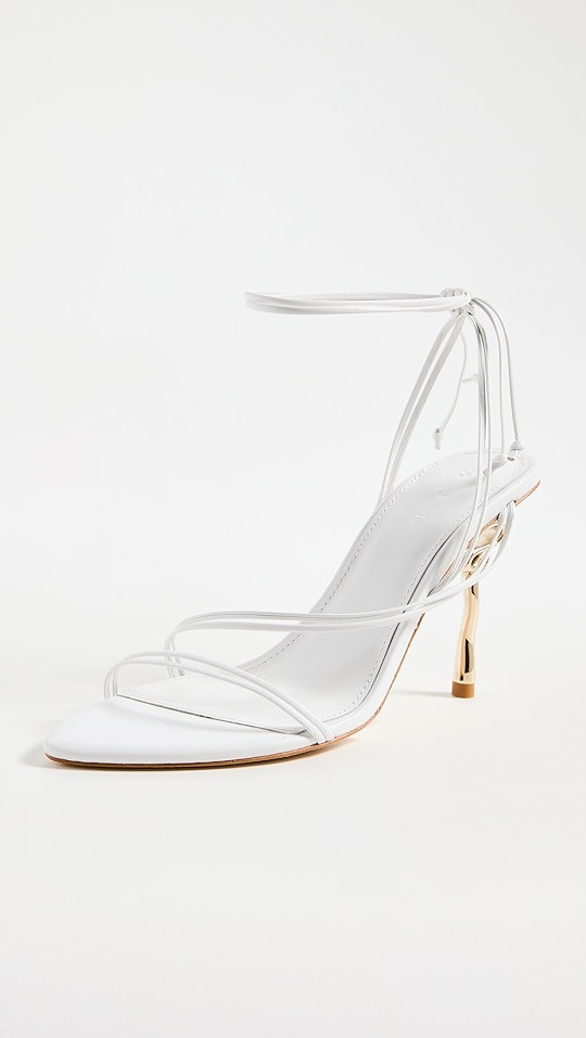 Quinn Metal Ribbon Heels | Shopbop