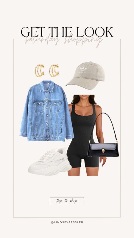Get the Look: Saturday Shopping 

Amazon fashion, amazon outfit, jean jacket, baseball cap, Steve Madden, chunky tennis shoes, amazon handbag, amazon jewelry, outfit inspo, spring style, spring trends

#LTKitbag #LTKstyletip #LTKunder50