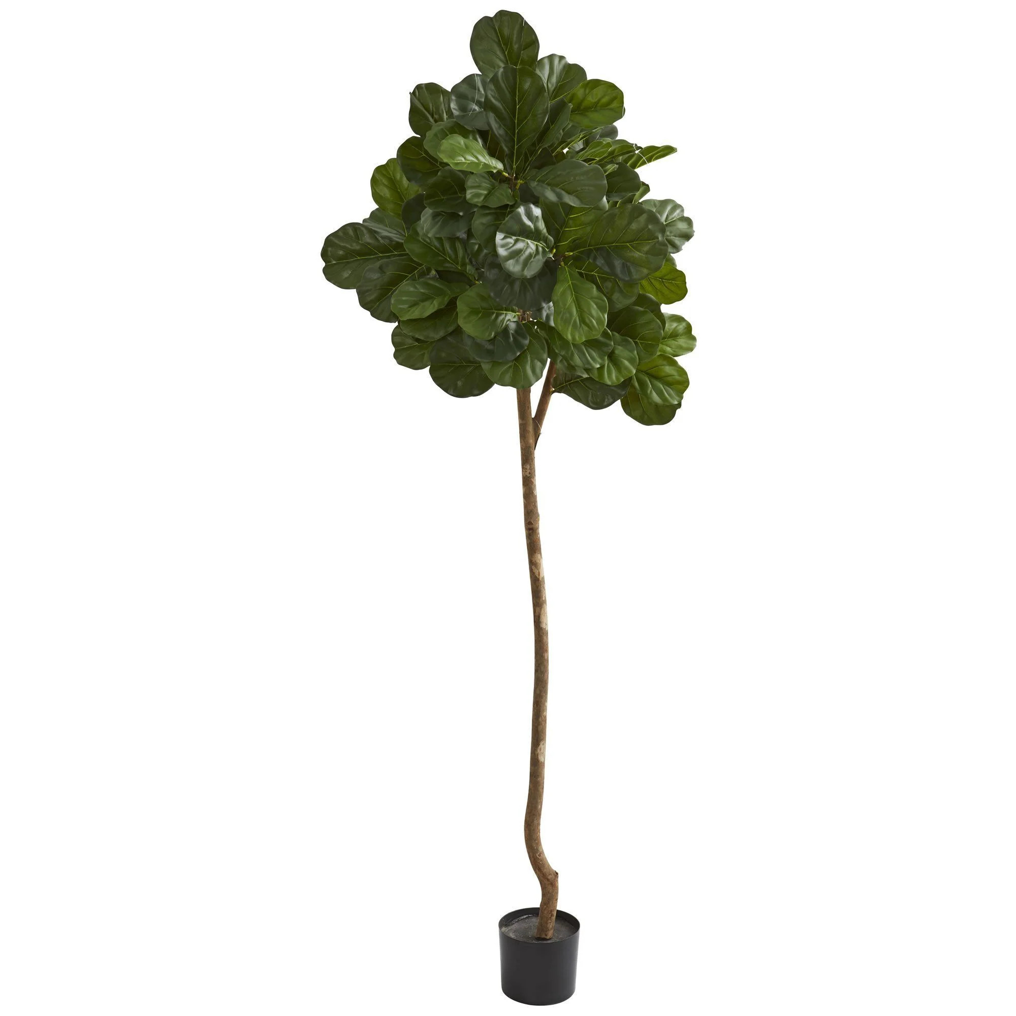 7’ Fiddle leaf fig Artificial tree | Nearly Natural | Nearly Natural