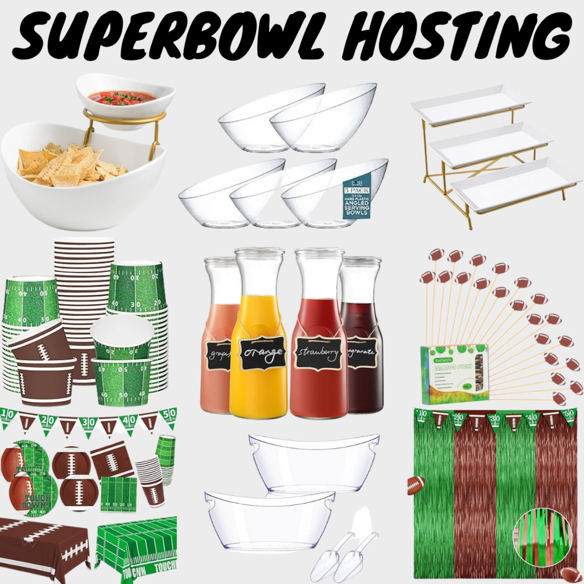 Super Bowl party hosting

#LTKSeasonal #LTKParties #LTKFindsUnder50