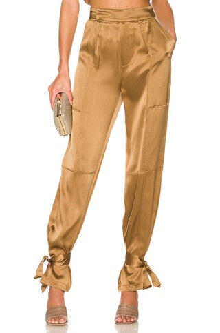 NICHOLAS Erato Pant in Cigar from Revolve.com | Revolve Clothing (Global)