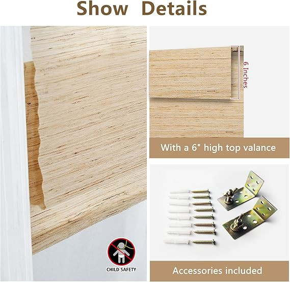 Blackout Cordless Bamboo Roman Blinds, Roll-Up Natural Woven Shades with 6" H Valance, Custom Lig... | Amazon (US)