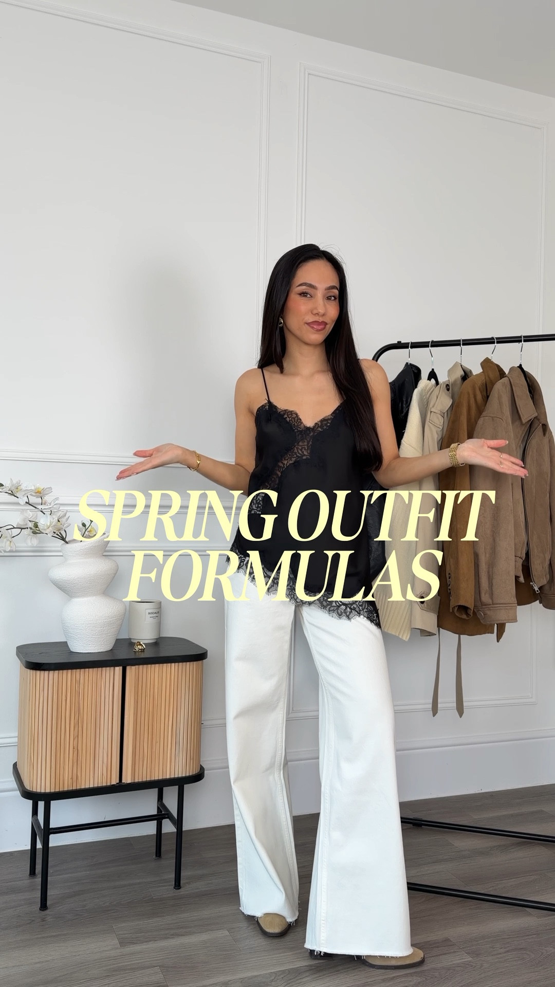 Early spring outfit formulas 🧥 for when you don’t know what to wear 💁🏻‍♀️ 

Trench coat, white jeans, cropped trench, suede jacket, suede blazer 

#LTKspringtrends #LTKspring #LTKUK