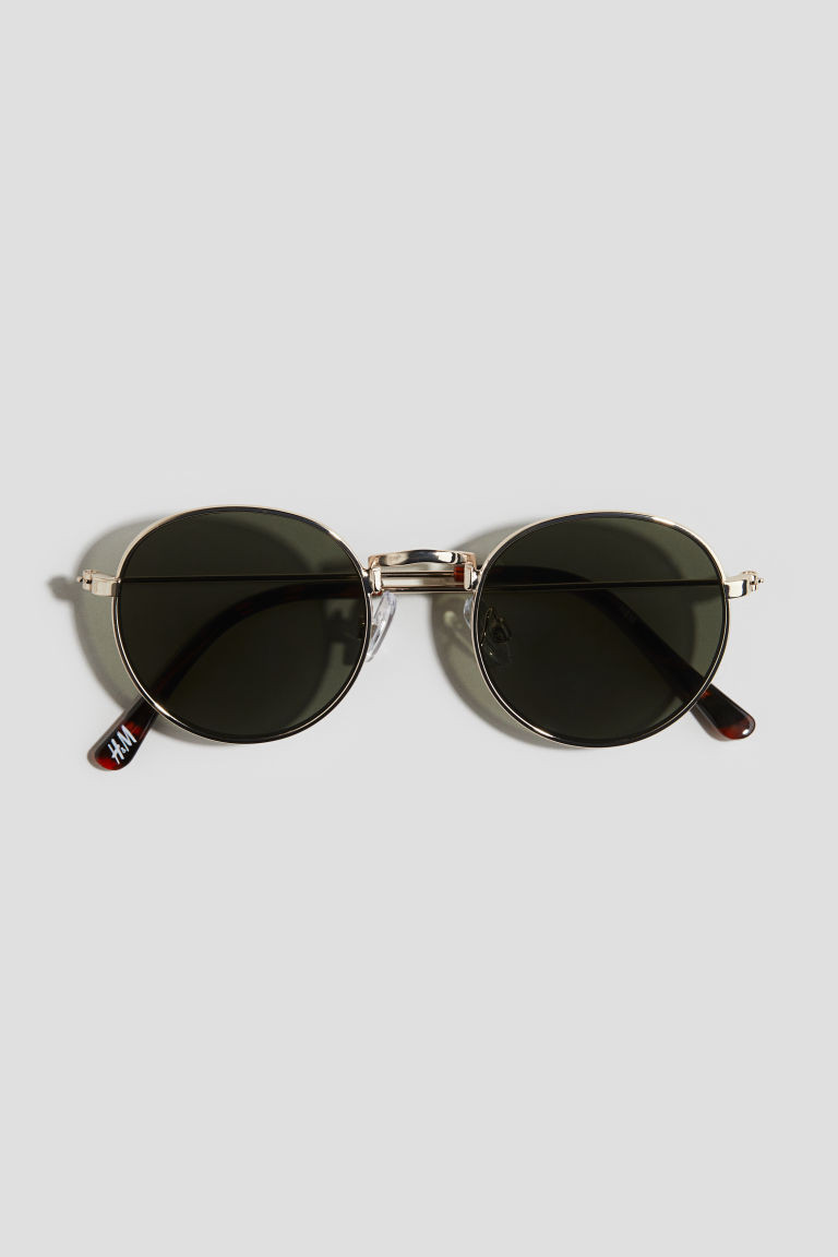 H & M - Round Sunglasses - Black | H&M (US + CA)