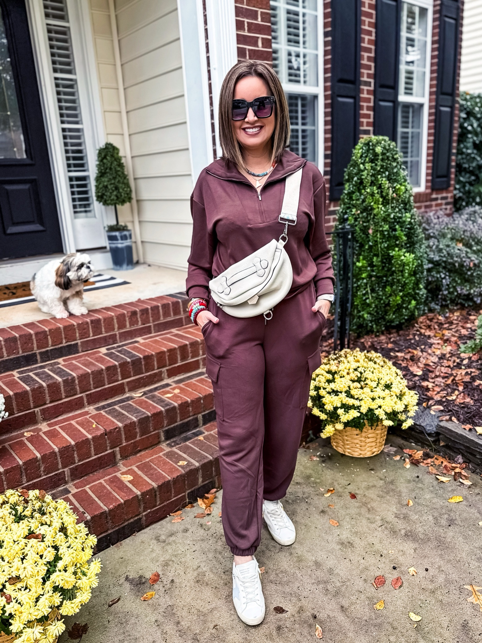Walmart scuba knit lounge set - true to size 
Amazon crossbody bag 
Allie & Bess jewelry - use code SMART20 for 20% off 

Walmart fashion
Gift ideas for her 
Mom outfit  


#LTKCyberWeek #LTKFindsUnder50