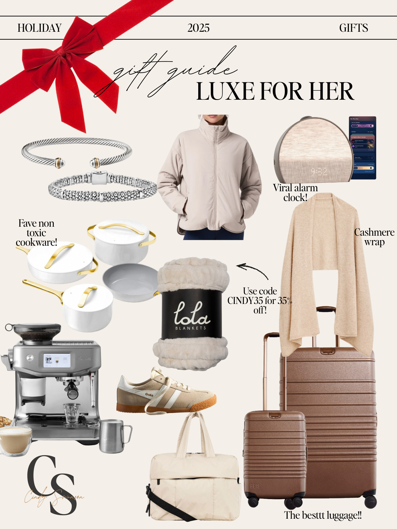 2025 Gift Guide luxe gifts for her. I own and love almost all of these!  

 

#LTKGiftGuide #LTKU #LTKOver40