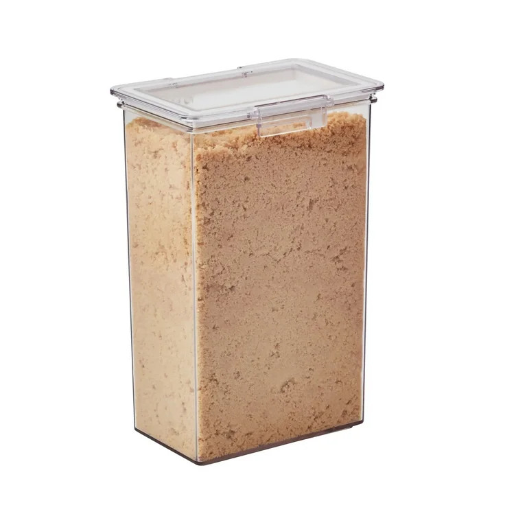 The Home Edit Large Food Storage Canister 9"x6"x4", Clear | Walmart (US)