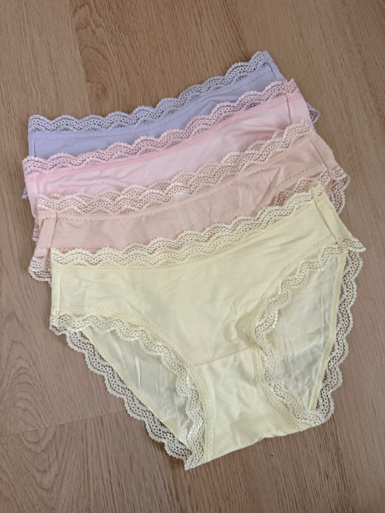 I’m veryyyy picky about my undies and these are my current favorites. They are SO soft and comfortable!

Undergarments, full coverage