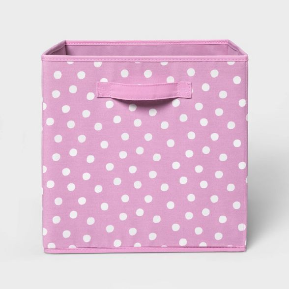 13" Fabric Dot Storage Bin - Pillowfort™ | Target