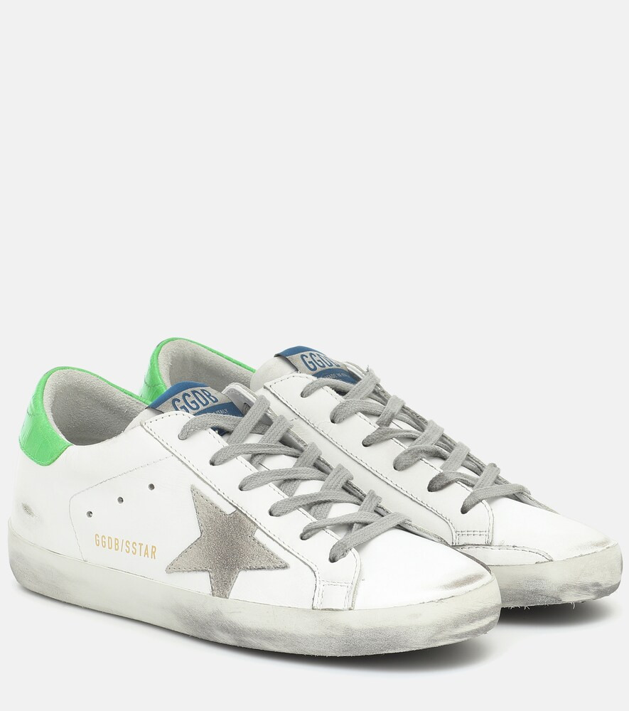 Superstar neon leather sneakers | Mytheresa (INTL)