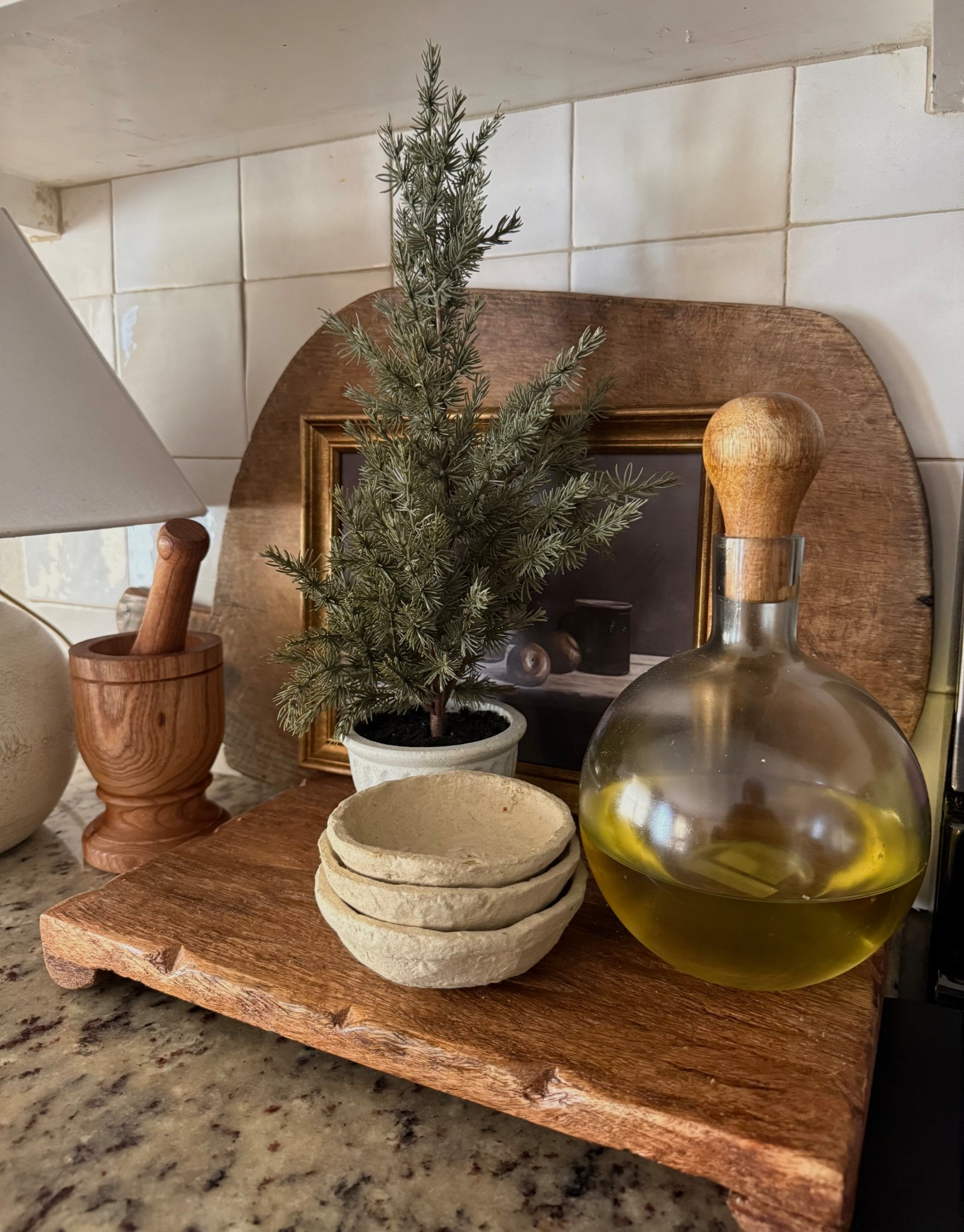added a little Christmas to my kitchen countertops 

#LTKSeasonal #LTKHoliday #LTKHome