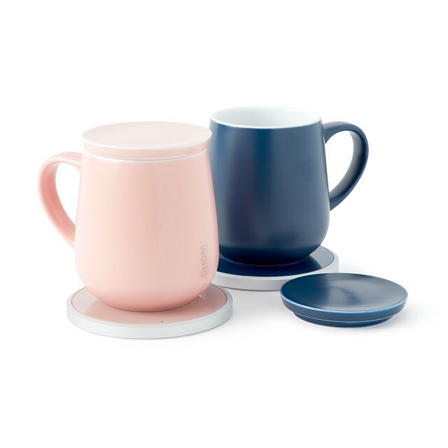 Self Warming Ceramic Mug and Charger | UncommonGoods
