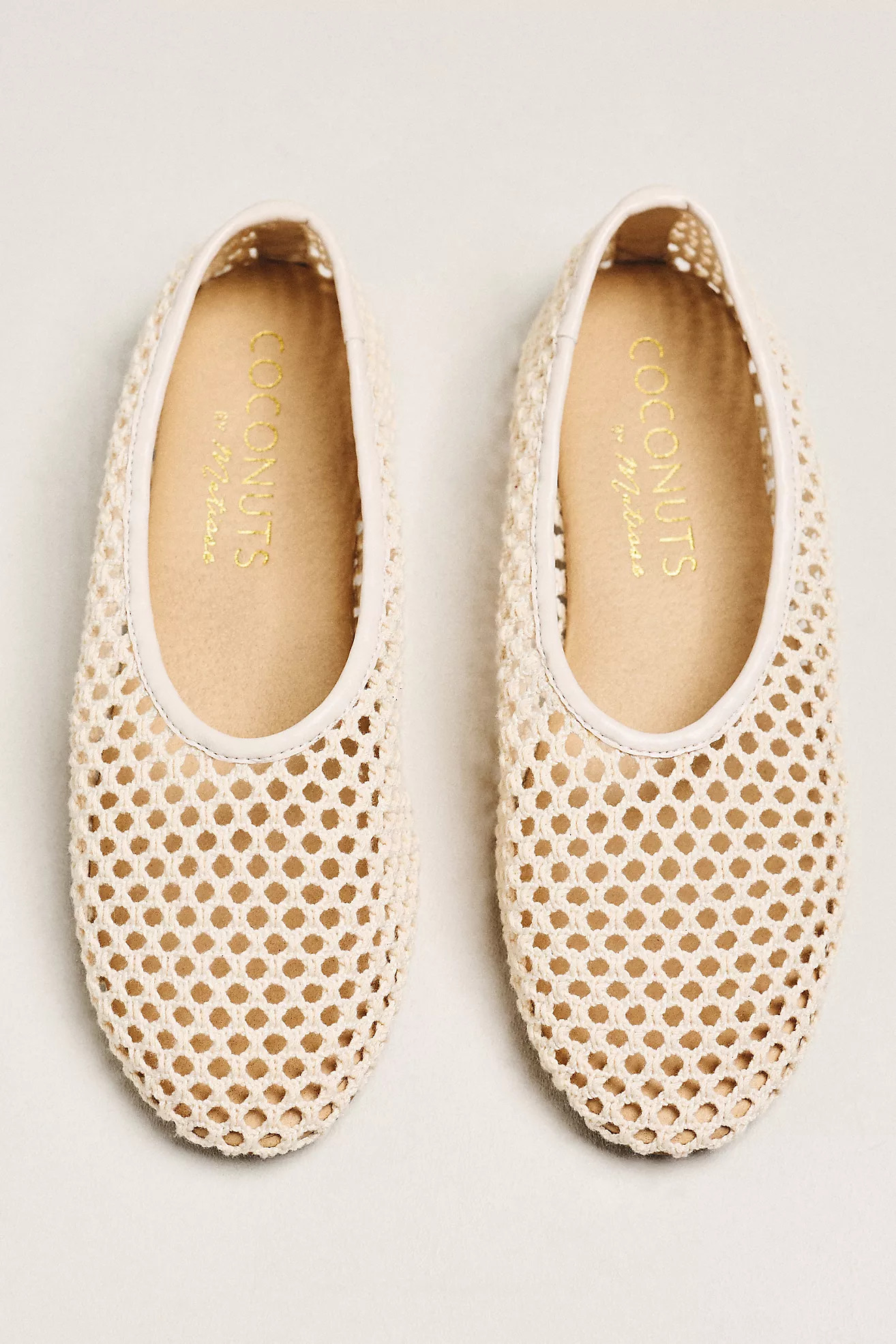 Marta Mesh Ballet Flats | Anthropologie (US)