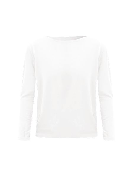 Classic-Fit Cotton-Blend Long-Sleeve Shirt | Women's Long Sleeve Shirts | lululemon | Lululemon (US)