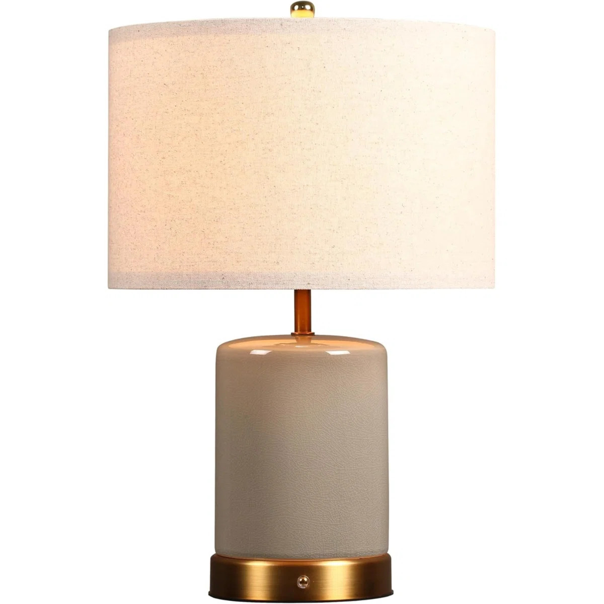 Classic Ceramic - Battery Powered Table Lamp, Rechargeable Cordless Ceramic Lamp, Full-Size 19.5 ... | Wayfair North America