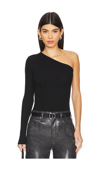 Glynn Bodysuit in Black | Revolve Clothing (Global)