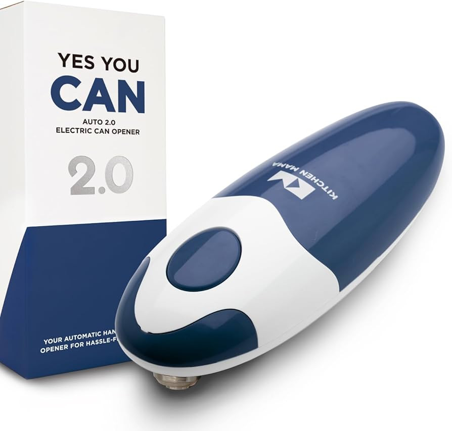 Kitchen Mama Auto 2.0 Electric Can Opener: Blade Opens Almost Any Can Pop or Soda Can - Automatic... | Amazon (US)