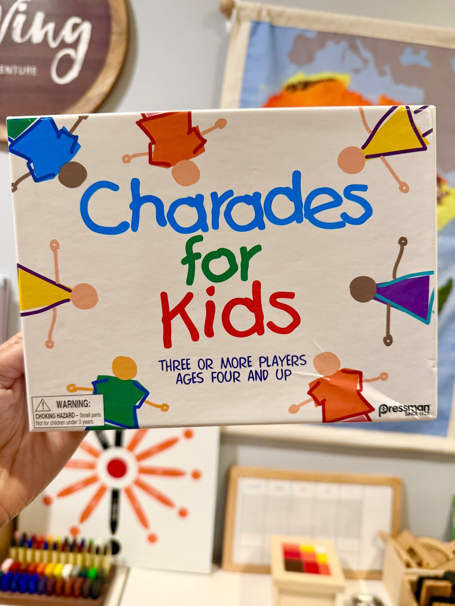My kids were playing this game today and they LOVE it! I enjoy playing with them. It’s called, “Charades for Kids” and it can even be played with only two players (they play together)  

#LTKKids #LTKFamily