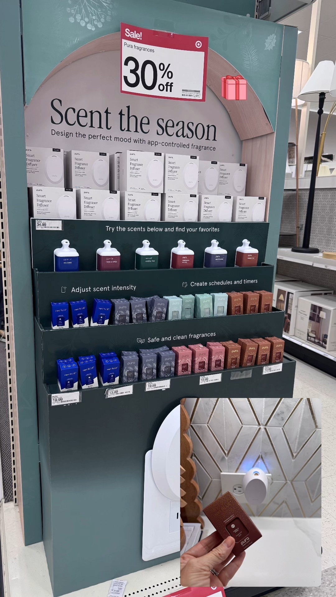 Love our pura and they are currently on sale. Now is a good time to try it or stock up if you already have the plug. It’s a smart plug and works with an app.  I love that you can schedule when you want it to come on and for how long. It is a great feature.  These make a great hostess gift or stocking stuffer. Order online pick up in store option.

#LTKGiftGuide #LTKSaleAlert #LTKHome