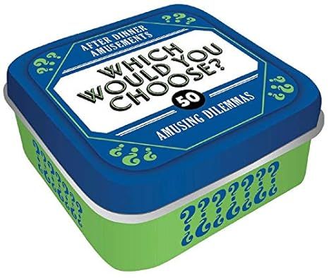 50 Amusing Dilemmas (Dinner Party Conversation Card Game for Adults and Family, Gift for Host or ... | Amazon (US)