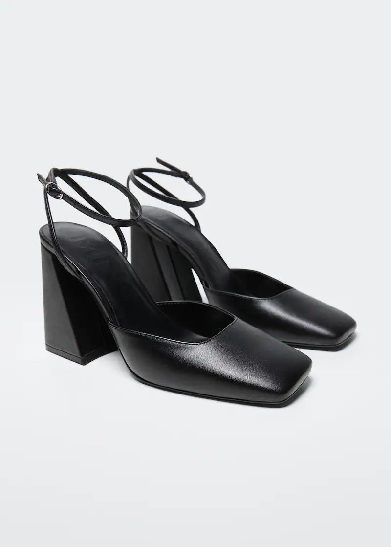 Block heel shoe | MANGO (US)