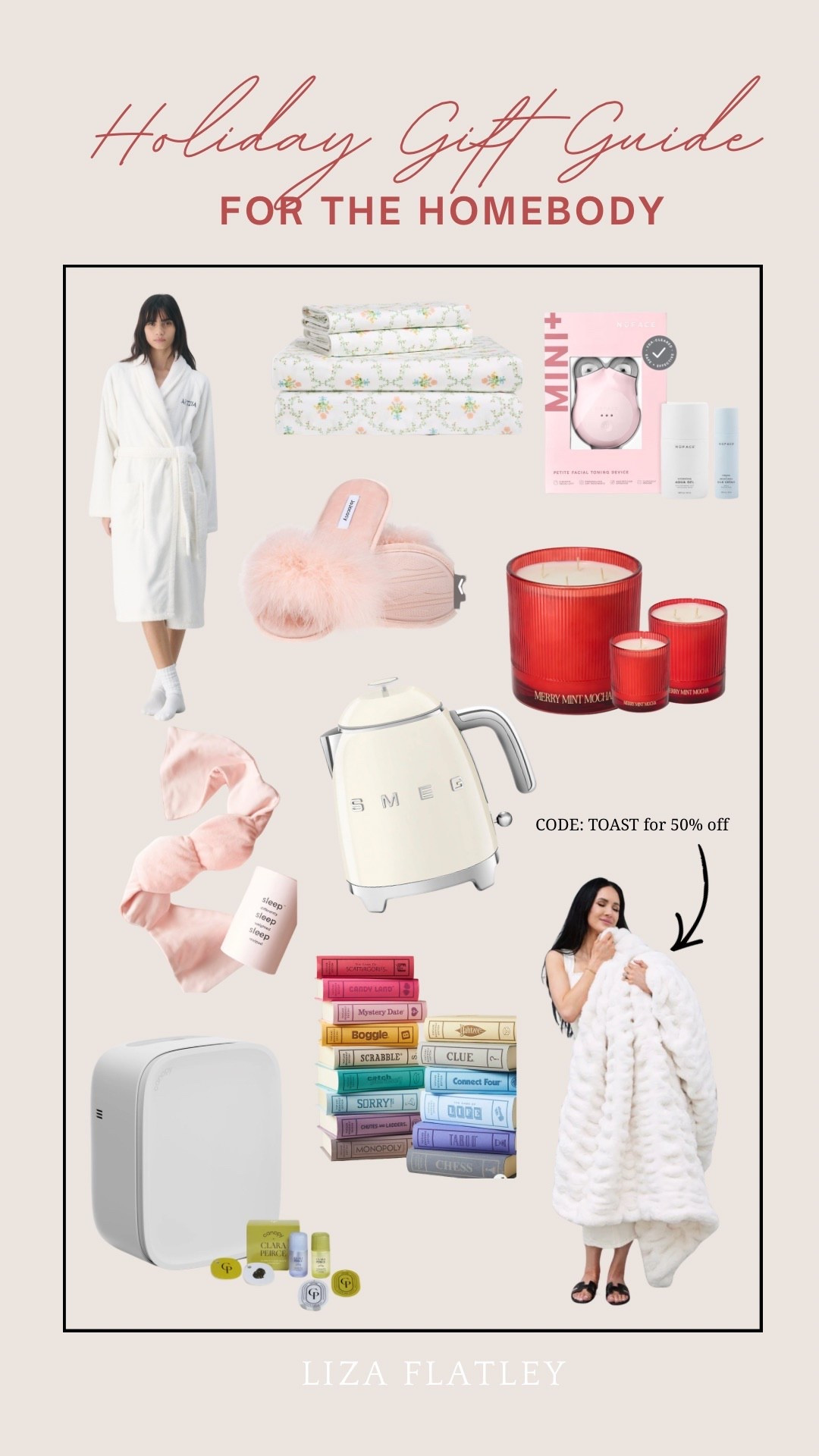 Gifts for the Home Body 

Lizaflats, gifting, cozy

#LTKCyberWeek 

#LTKHoliday #LTKGiftGuide
