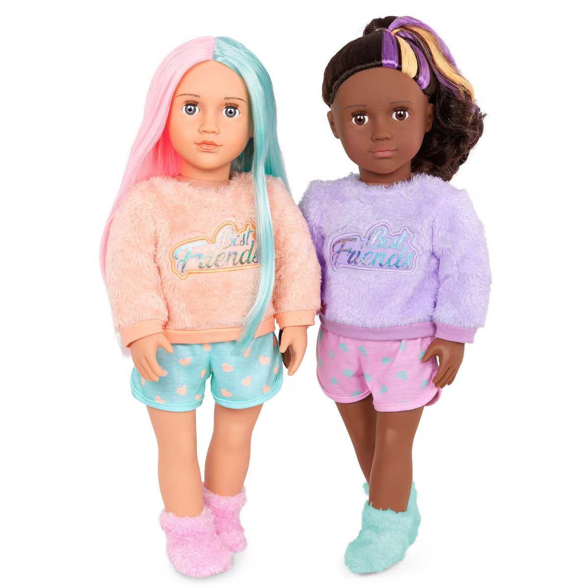 Our Generation Lumi & Isabel 2 Best Friends 18" Slumber Party Dolls | Target