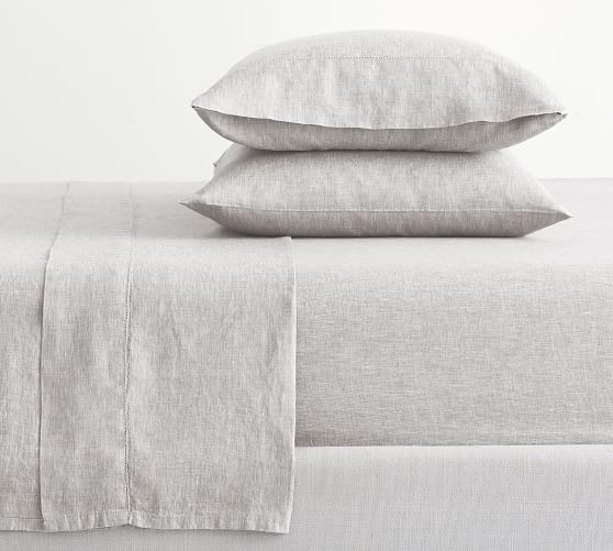 Belgian Flax Linen Sheet Set | Pottery Barn (US)