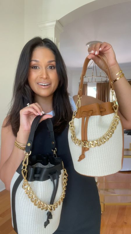The Brooklyn bucket bag is officially live in the raffia, which is so chic for spring!
Take 20% OFF with code: HAUTE20

This versatile bag features 3 interchangeable straps including a lavish gold chain so she can be worn multiple different ways. Plus it’s the perfect size to fit all of your essentials! She’s chic, timeless and right on trend for spring! 
#giginewyork #springhandbag #raffia #handbags 

#LTKitbag #LTKSeasonal #LTKVideo