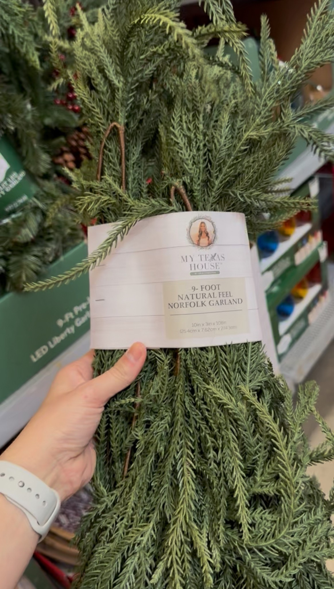 My Texas House Natural Feel Notfolk Garland is absolutely perfection! 

#LTKHoliday #LTKFindsUnder50 #LTKSeasonal