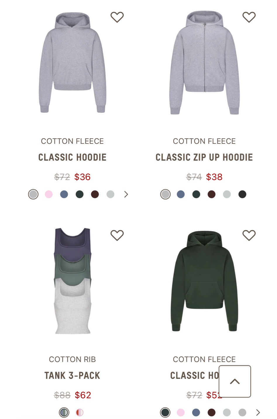 SKIMS WINTER SALE 🤭🤎🧸

joggers: medium 
Sweatshirts: Large or XL 


#LTKsalealert #LTKfindsunder100 #LTKfindsunder50