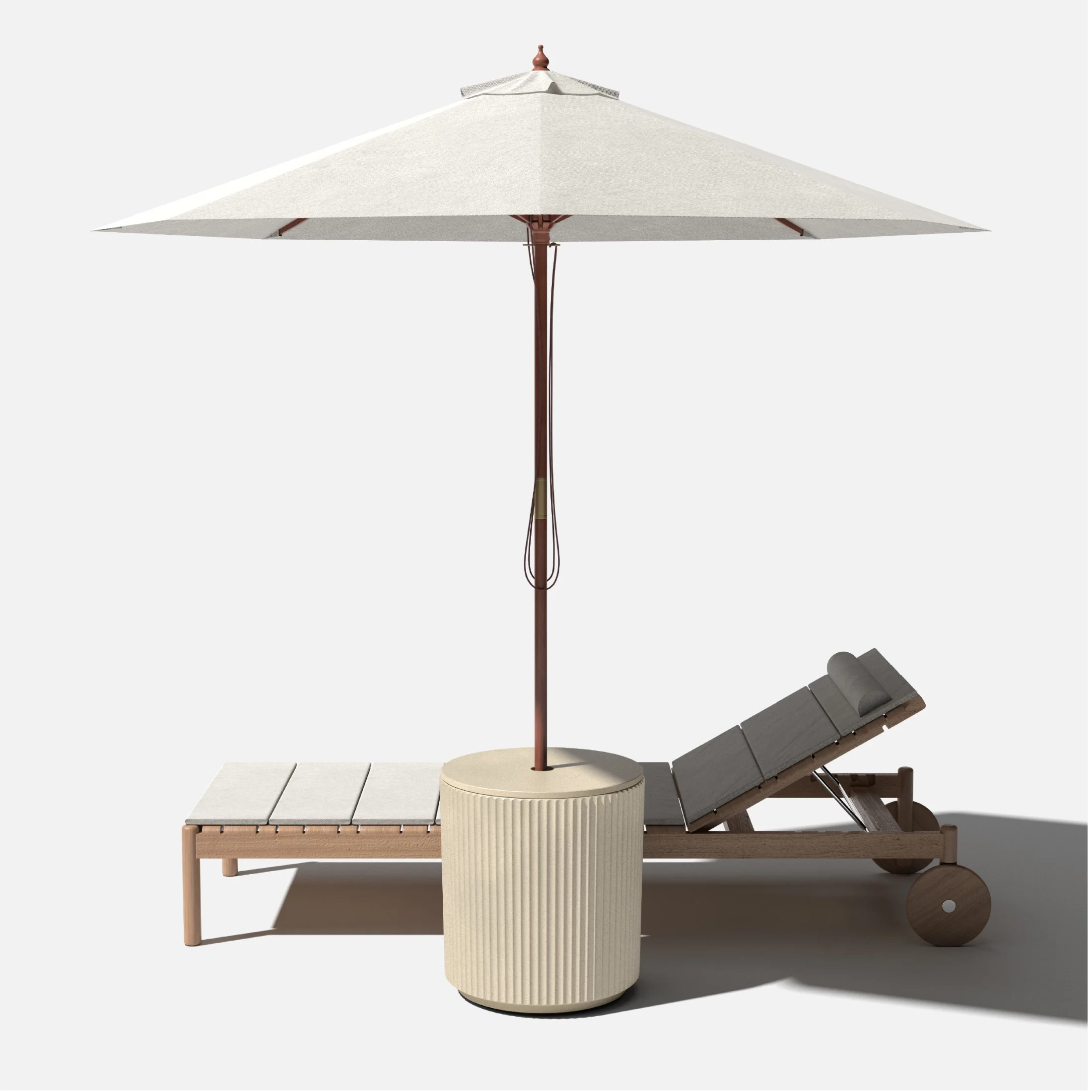Veradek Umbrella Side Table - Sand | Walmart (US)