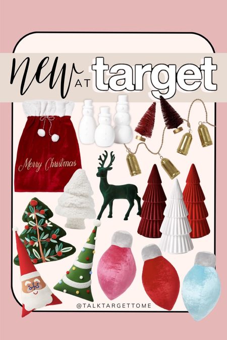NEW holiday + Christmas decor at Target! The Santa bag is a good size!

Holiday Decor, Target Christmas, Santa Sleigh, Pillows, 

#LTKHoliday #LTKhome #LTKSeasonal