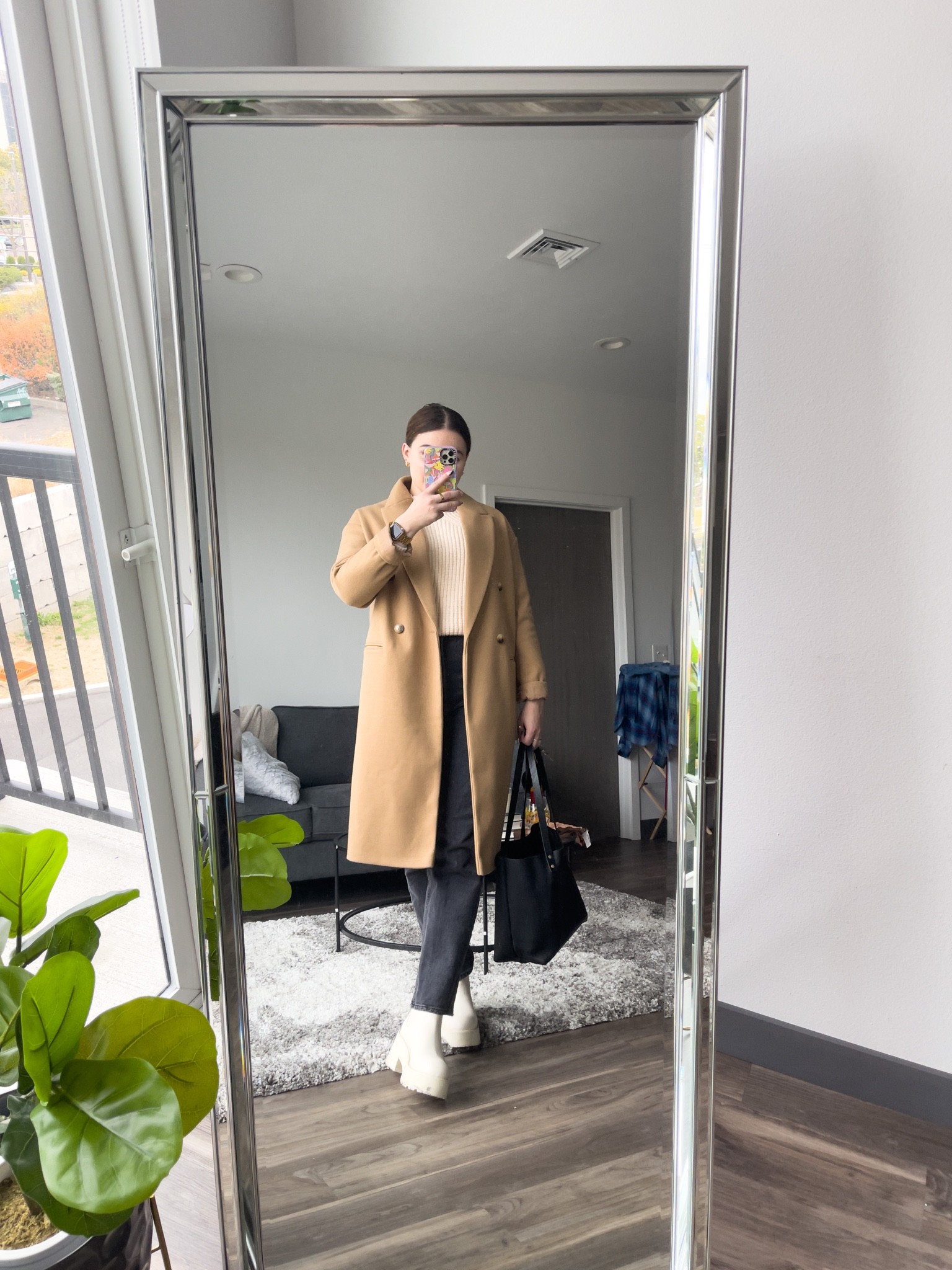 Elevated fall outfit idea for business meetings 

I’m wearing a M coat, M/L sweater, size 31 jeans and size 9 boots

#LTKSeasonal #LTKstyletip #LTKworkwear