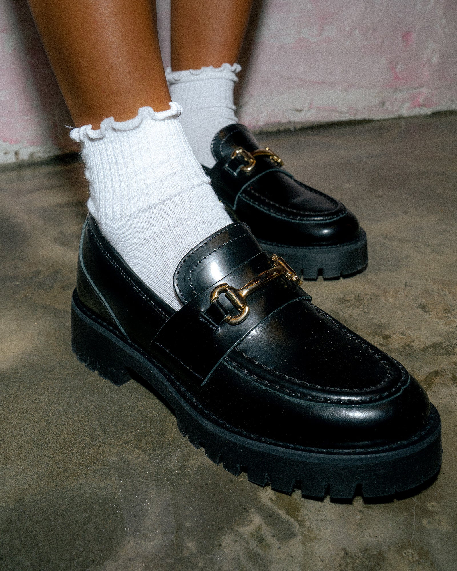 Lando Shoe And Lettuce Edge Socks Bundle | Steve Madden (US)