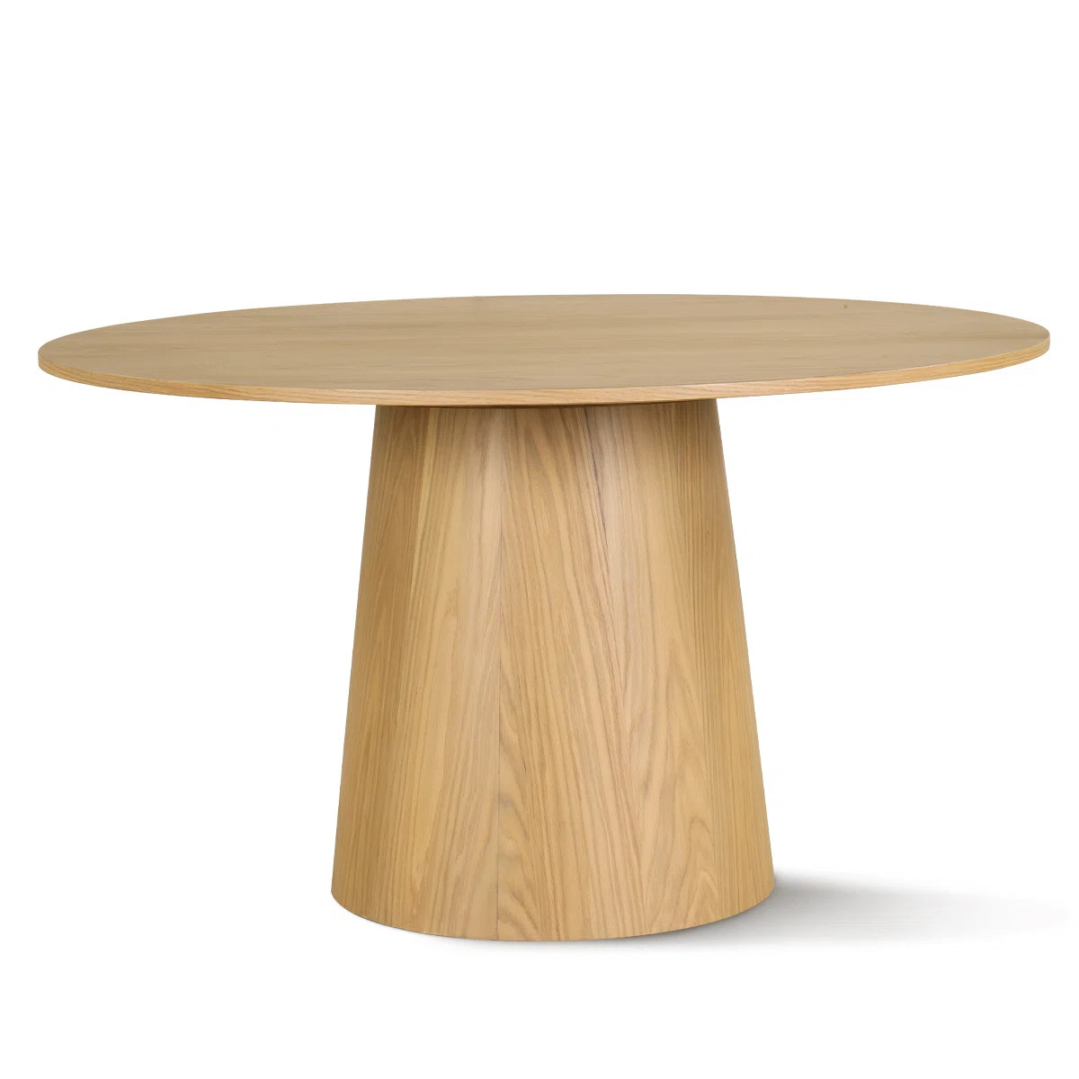 Adelyn 52" Solid Oak Round Pedestal Dining Table | Wayfair North America