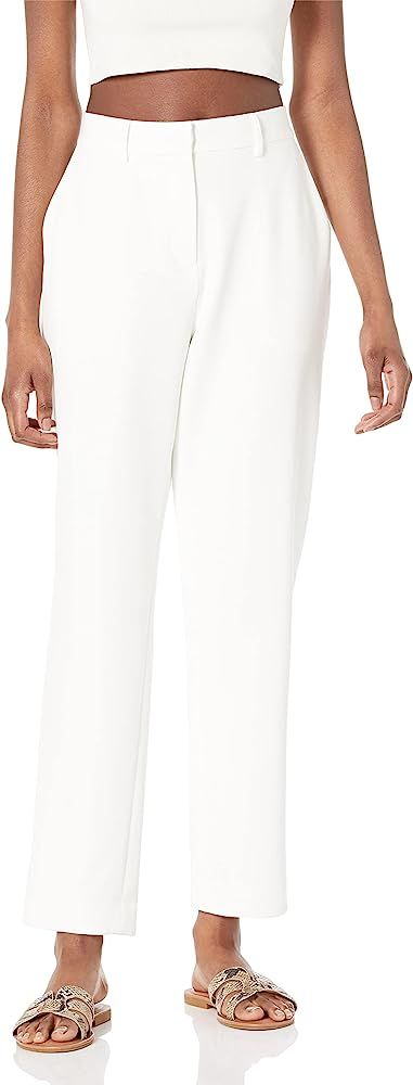 The Drop Women's Abby Flat Front Pant | Amazon (US)