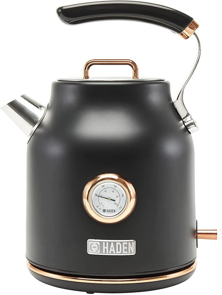 Haden 75070 DORSET 1.7 Liter Stainless Steel Retro Electric Kettle with Auto Shut-Off and Boil-Dry P | Amazon (US)
