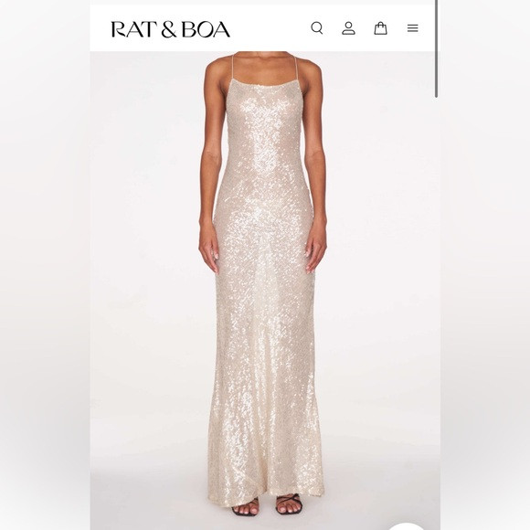 Rat and boa Olympia sequin dress | Poshmark
