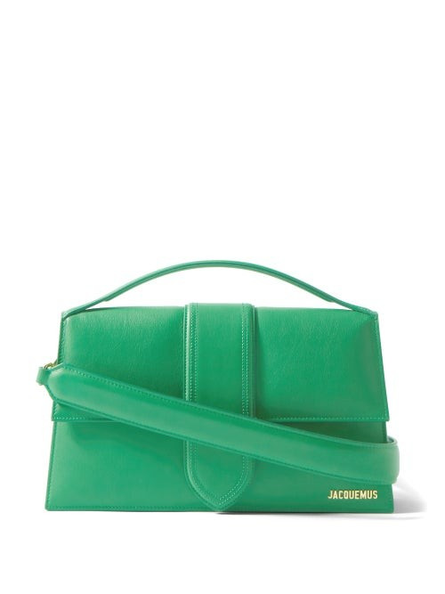 Jacquemus - Bambinou Leather Bag - Womens - Green | Matches (US)