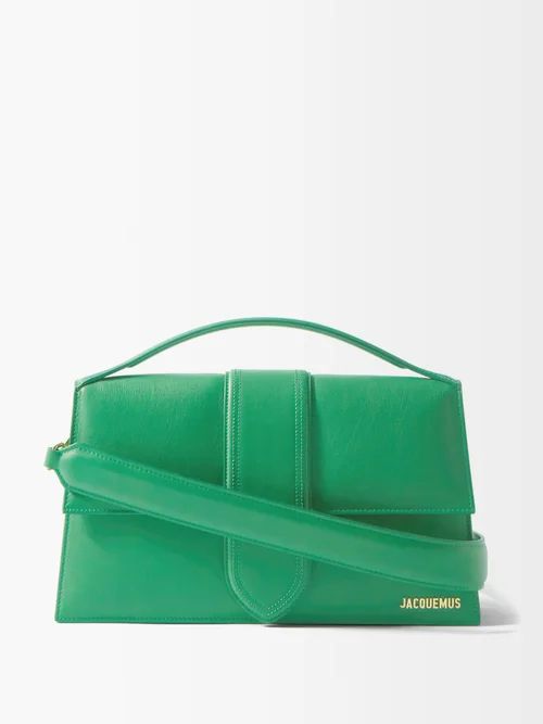 Jacquemus - Bambinou Leather Bag - Womens - Green | Matches (US)