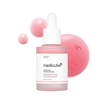 medicube PDRN Pink Peptide Serum Korean Skincare: Dark Spot Reduction, Contains Peptides, Contains Niacinamide, Face Serum | Target
