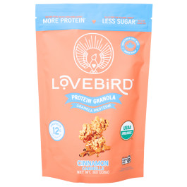 Lovebird Organic Protein Granola Cinnamon, 226 g | Natura Market