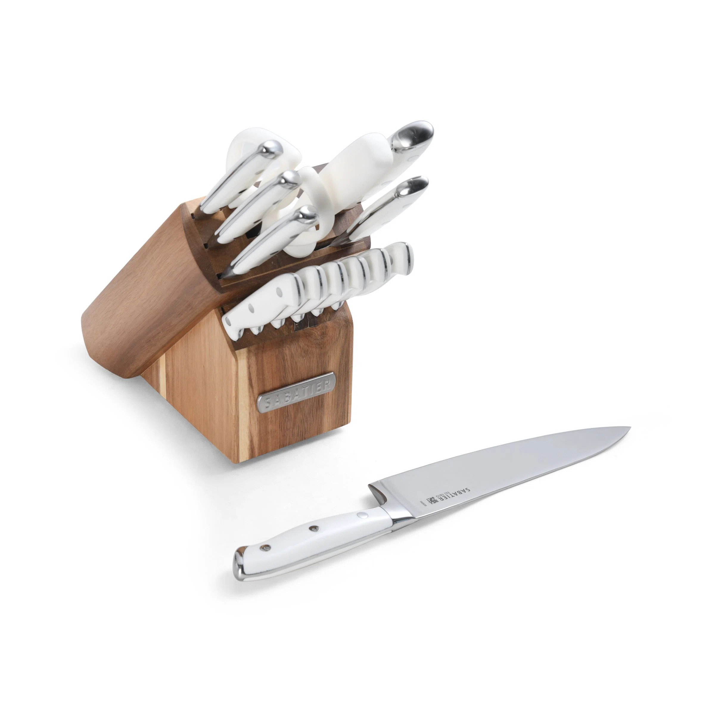 Sabatier 15-Piece Forged Triple Rivet Knife Block Set | Wayfair North America