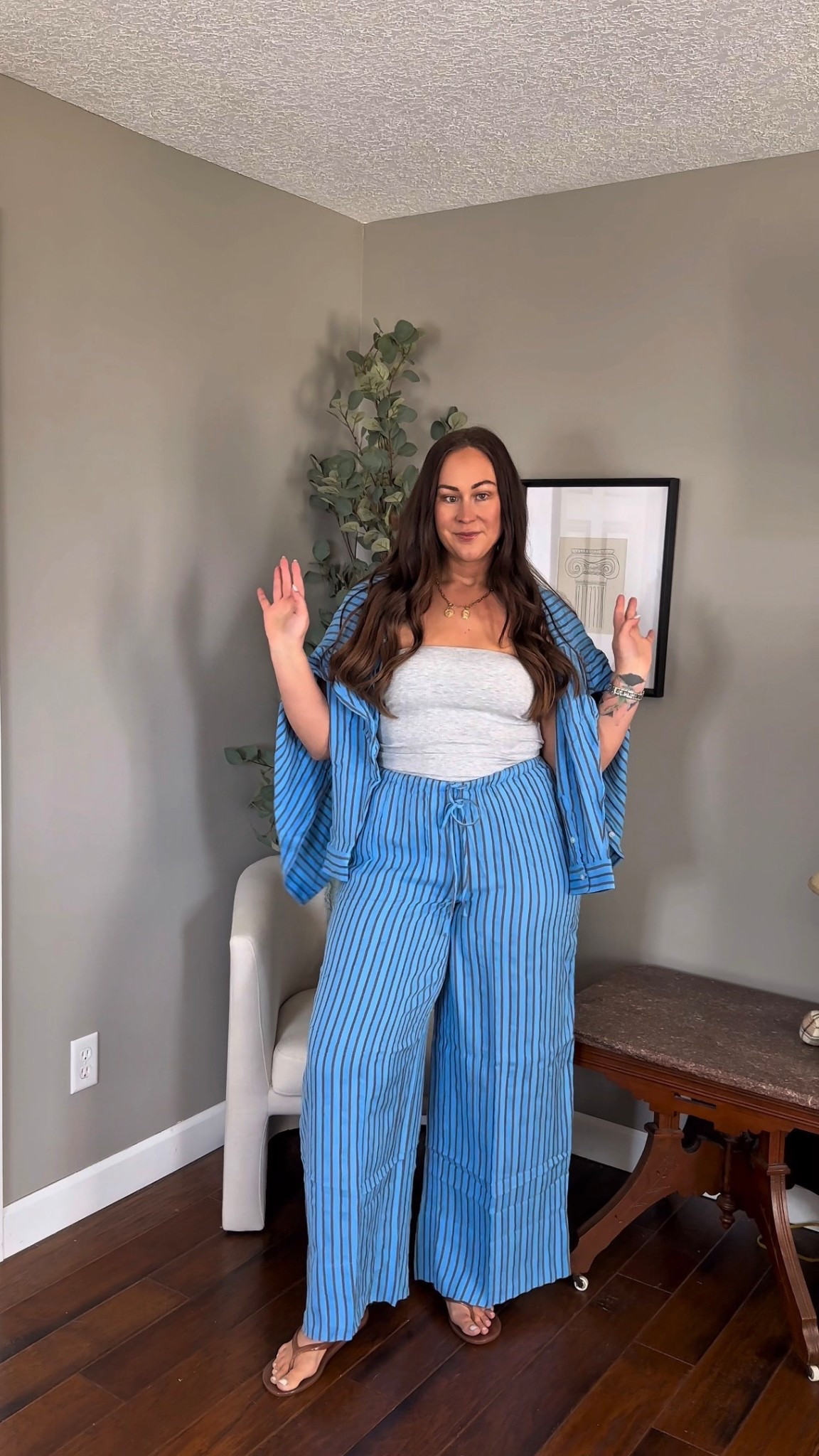 Aerie matching set 🤍 Currently on sale right now and use code MORELOVE for an EXTRA dicount 😜 

Aerie real
Aerie set
Aerie new arrivals
Aerie spring outfits
spring outfits 2026

#LTKSaleAlert #LTKTall #LTKxAerie
