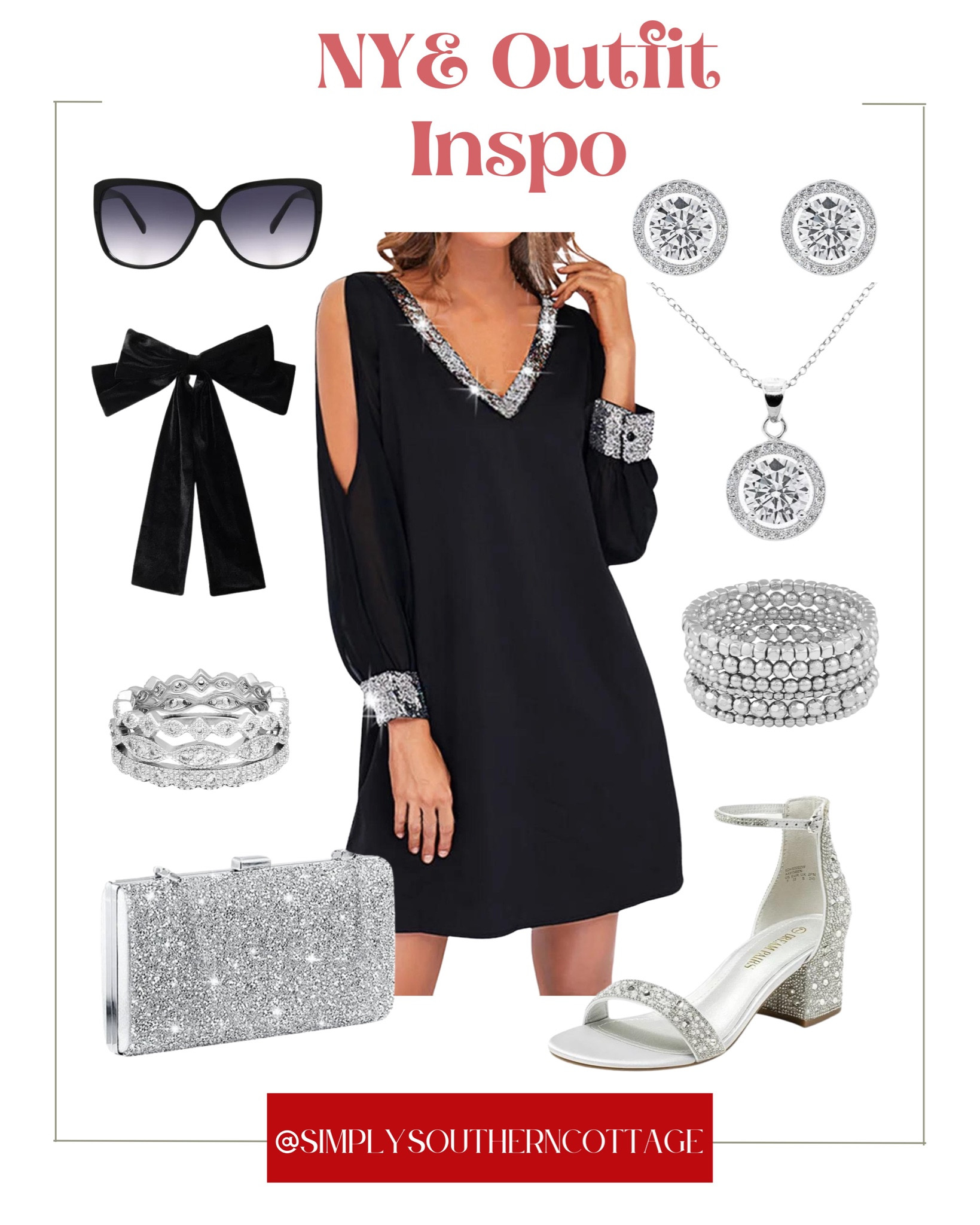 The perfect New Year’s Eve dress DOES EXIST…at Walmart! 🖤

#LTKSeasonal #LTKHoliday #LTKstyletip