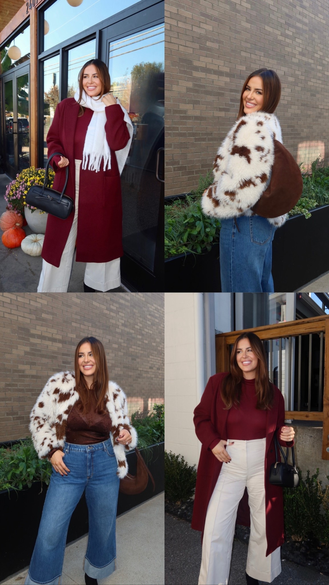 Thanksgiving outfit inspo from LOFT @loft (wearing large in all tops and coats!) 12 in pants. 

#LTKTall #LTKMidsize #LTKStyleTip