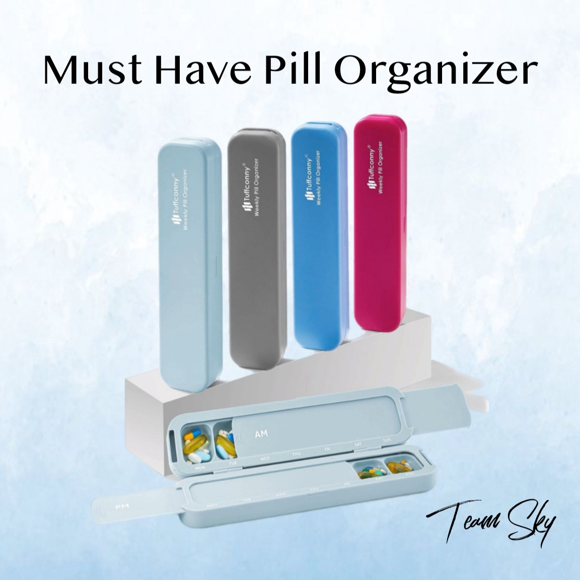 •my magnetic AM/PM pill organizer 🤪• 

#LTKfindsunder100 #LTKtravel #LTKfitness