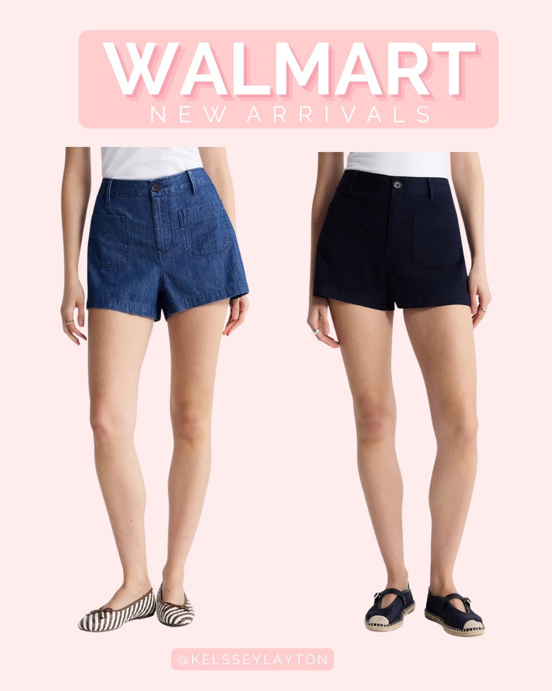 Walmart new arrival, free assembly denim patch pocket shorts

#LTKootd #LTKmomlife